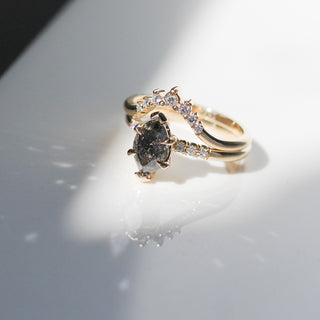 1.36ct Phoenix Rising - Marquise Diamond Ring - ready to ship - Yuliya Chorna Jewellery