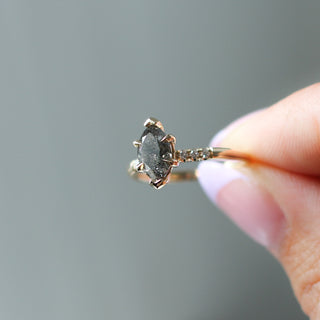 1.36ct Phoenix Rising - Marquise Diamond Ring - ready to ship - Yuliya Chorna Jewellery