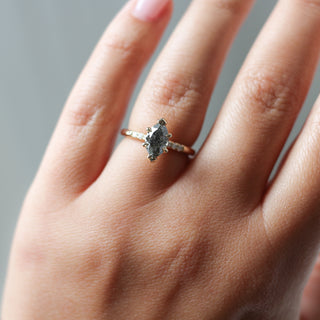 1.36ct Phoenix Rising - Marquise Diamond Ring - ready to ship - Yuliya Chorna Jewellery