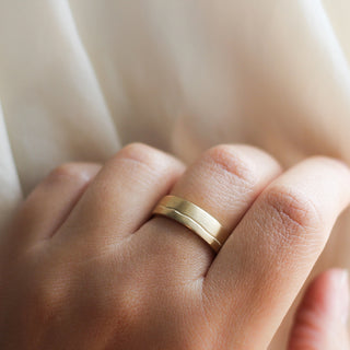 Path Gold Band on hand