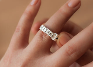 Ring Sizer on hand - Yuliya Chorna Jewellery